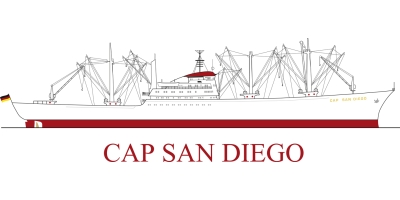 Logo for Cap San Diego Logo for Cap San Diego