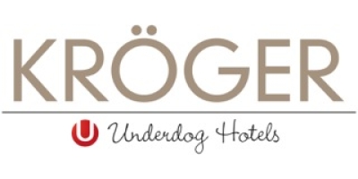 Logo for Hotel KRÖGER by Underdog Hotels Logo for Hotel KRÖGER by Underdog Hotels