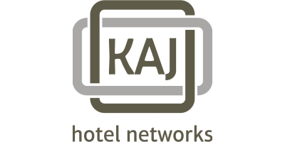 Logo for KAJ Hotel Networks Logo for KAJ Hotel Networks
