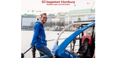 Logo for SO begeistert Hamburg – Fahrradtaxi Stadtführungen Logo for SO begeistert Hamburg – Fahrradtaxi Stadtführungen